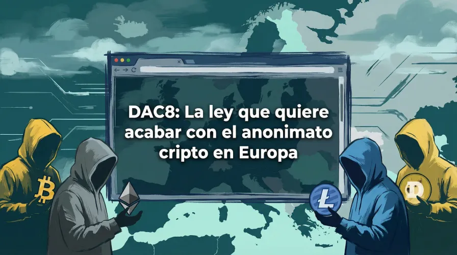 🚨 DAC8: La ley que quiere acabar con el anonimato cripto en Europa
