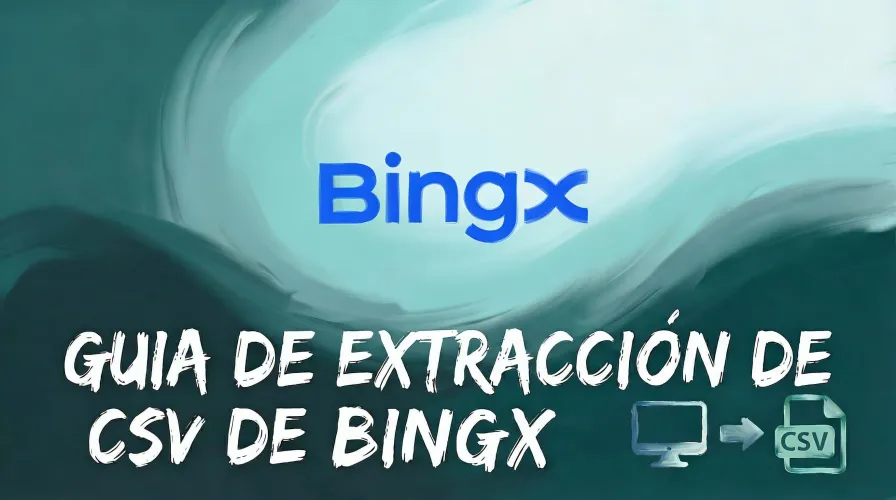 Cómo descargar tu historial de BingX (guía paso a paso 2026)