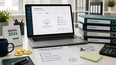 Todo lo que necesitas para hacer la Renta: checklist completo de datos y documentos (incluyendo cripto)