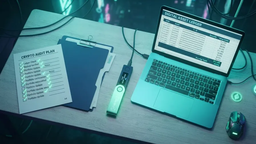 Documentación para la Renta con criptomonedas: checklist, hardware wallet e histórico de operaciones