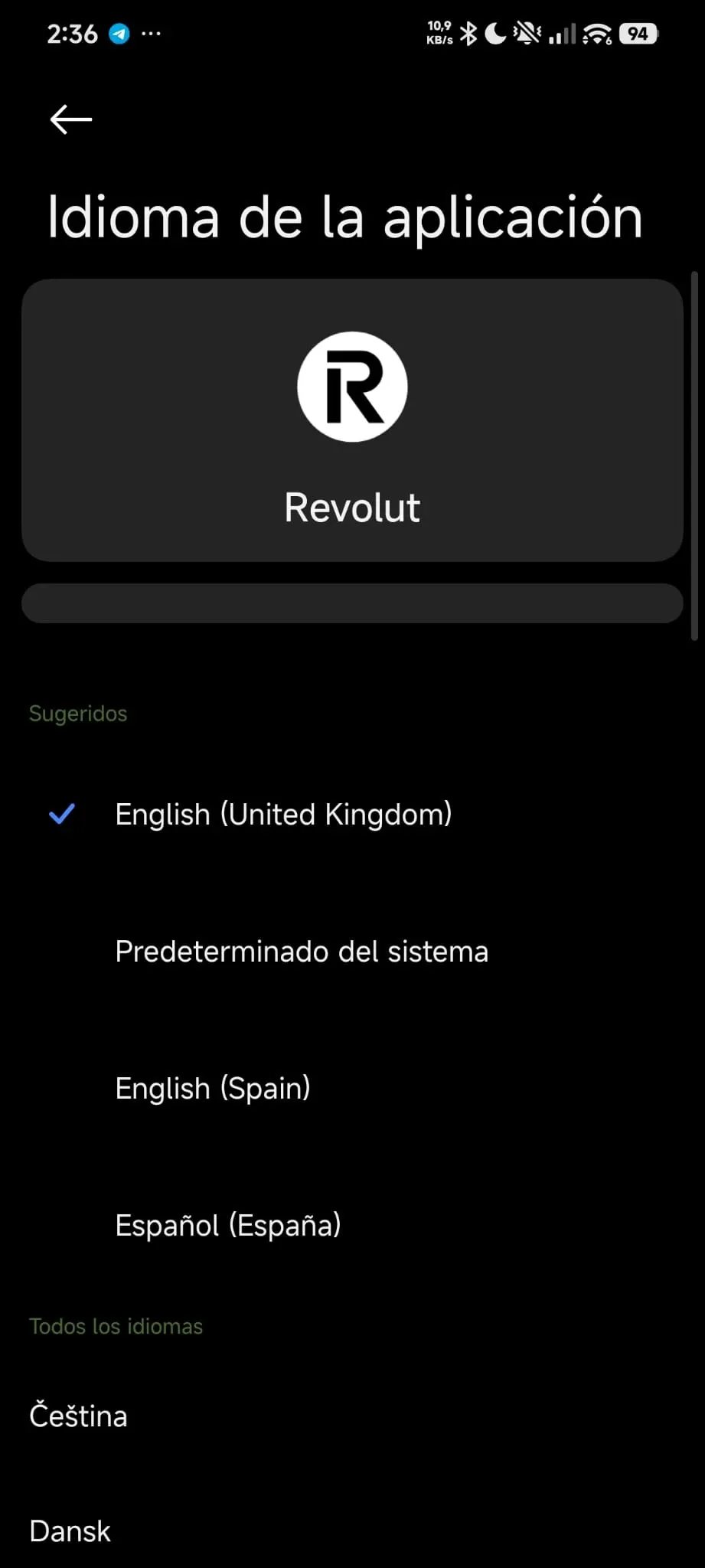 Paso 4: Selecciona English