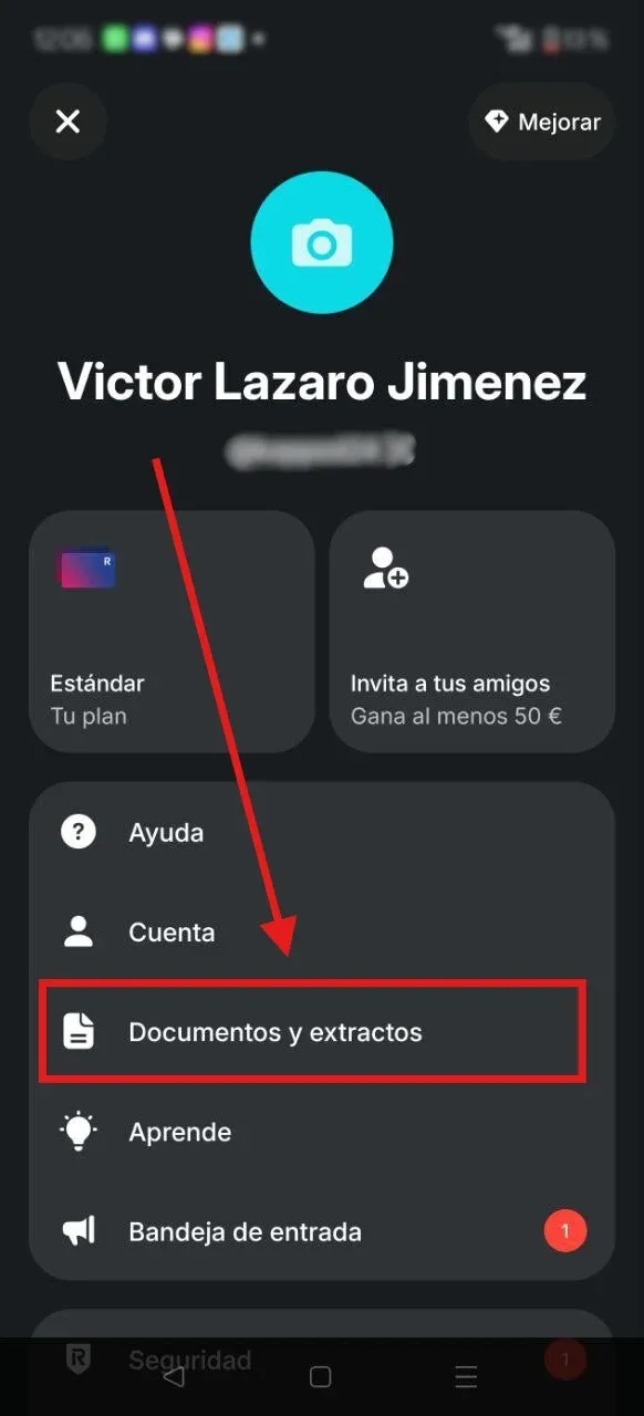 Paso 7: Documents and statements